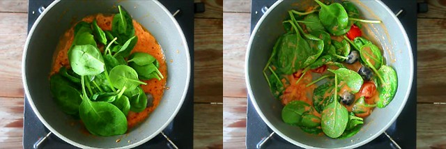 spinach tomato pasta 4