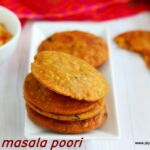 Spicy masala poori