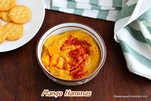 Mango hummus recipe