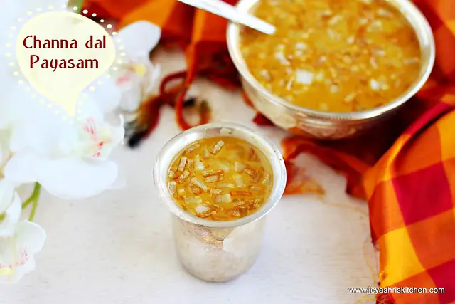 Kadala paruppu payasam