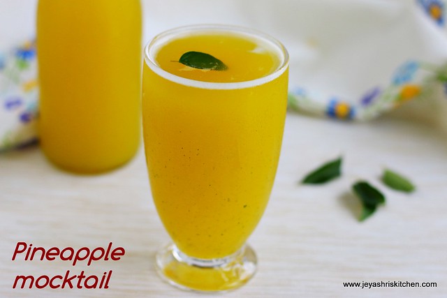 Pineapple- mocktail