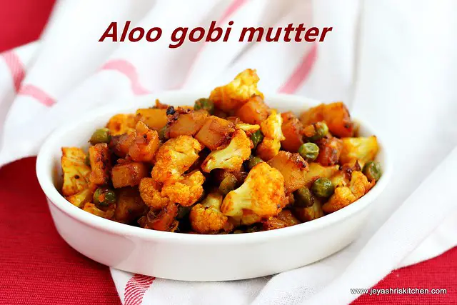 aloo gobi- mutter