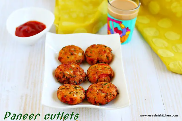 Paneer -cutlets