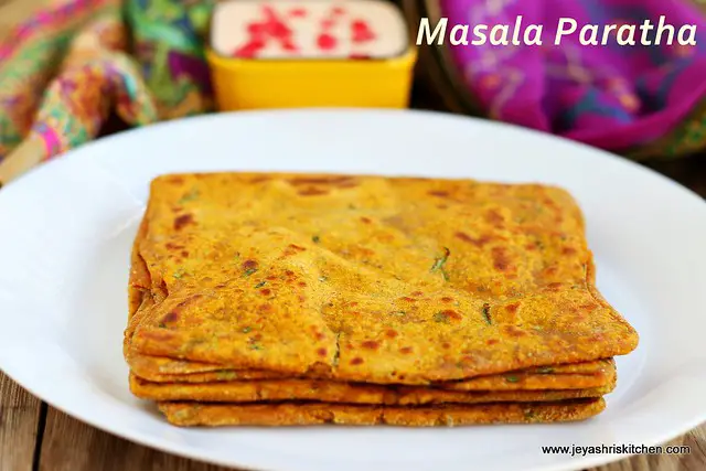 Masala square-paratha