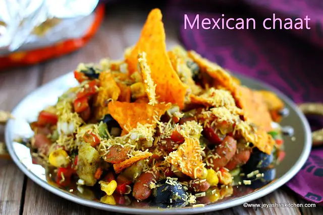 Mexican- chaat