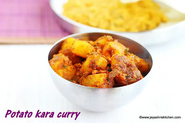 Potato kara curry