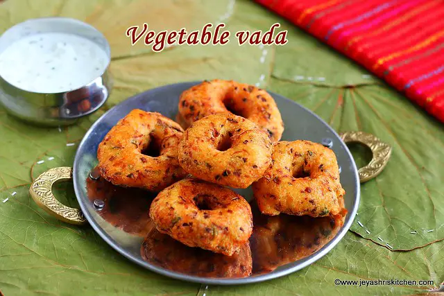 Vegetable medhu-vadai