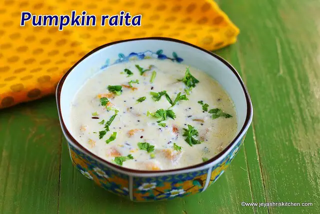 Pumpkin-raita