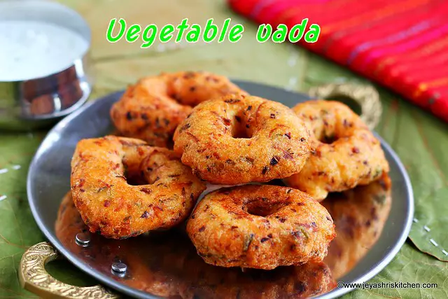 Vegetable medhu-vada