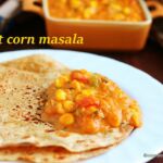 Sweet corn-masala