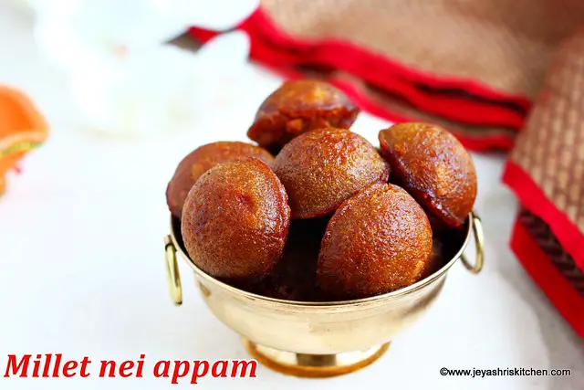 Millet nei appam