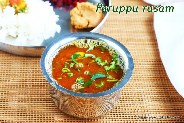 Paruppu-rasam