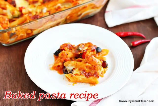 Baked pasta recipe