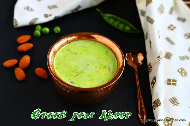 Green-peas kheer
