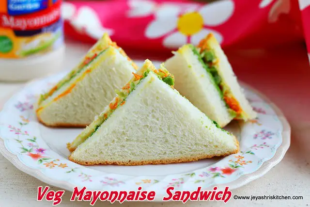 Veg Mayonnaise-Sandwich