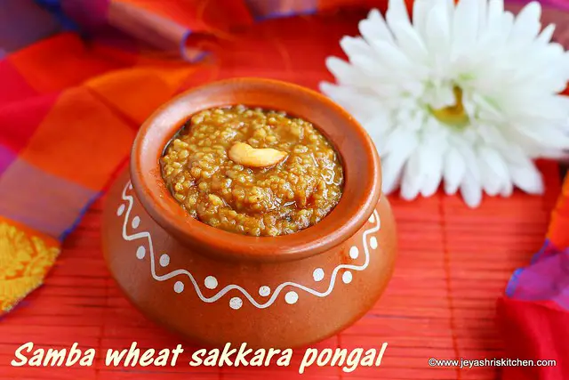 Samba wheat- sweet pongal