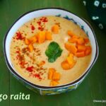 Mango-raita recipe