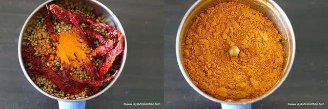 sambar powder recipe 2