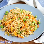 Poha veg fried rice