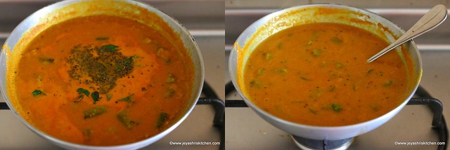 vendakkai sambar 9