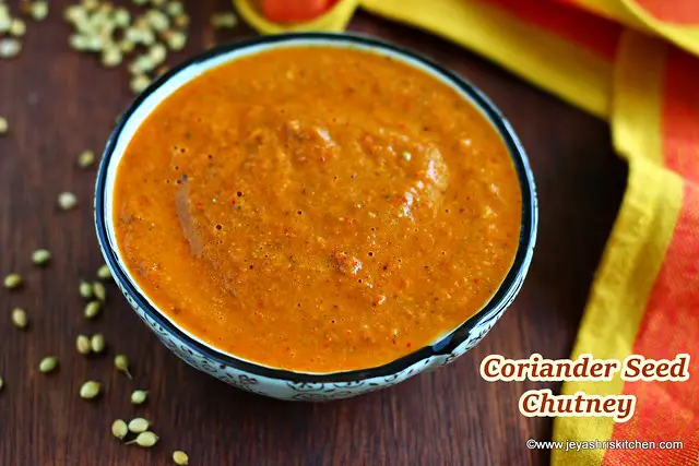 Dhaniya chutney