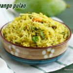 Raw mango pulao