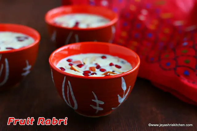 Fruit-Rabri recipe