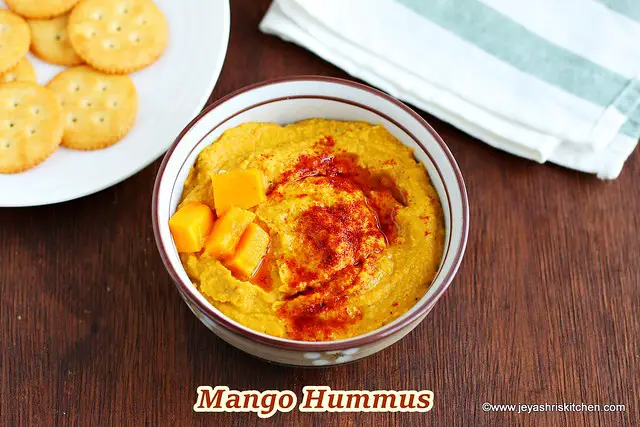 Mango hummus