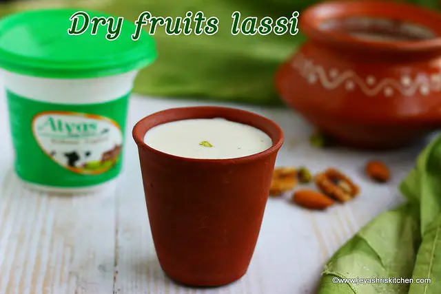 Dry fruits lassi