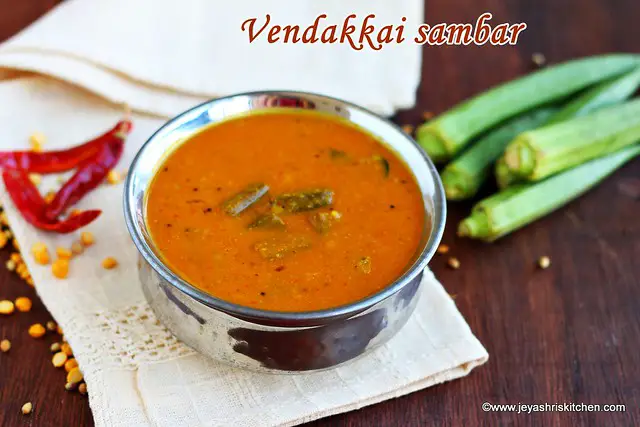 Vendakkai sambar