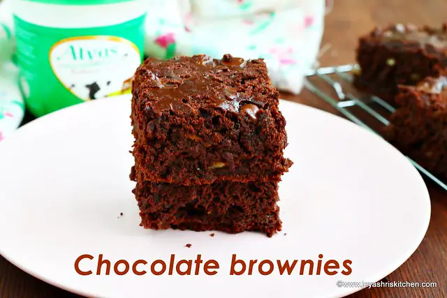 Yogurt brownies