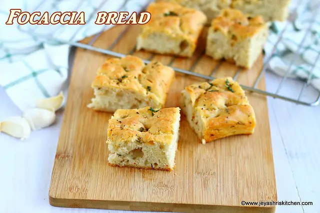 Focaccia-bread recipe