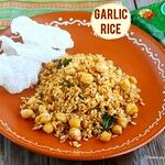 Garlic rice recipe