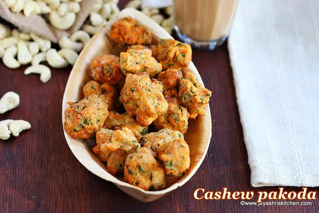 Cashew pakoda