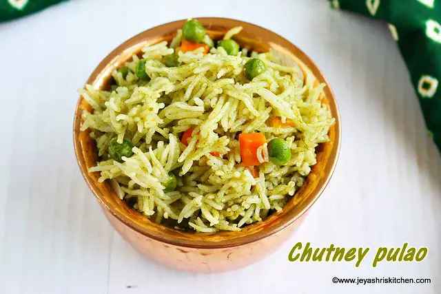 Chutney pulao