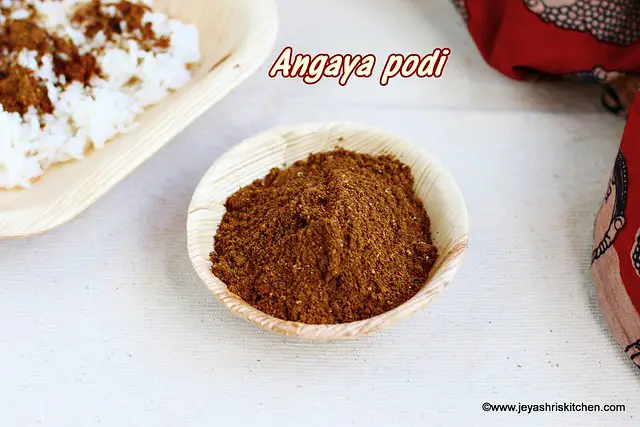 Angaya podi