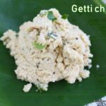 Coconut chutney