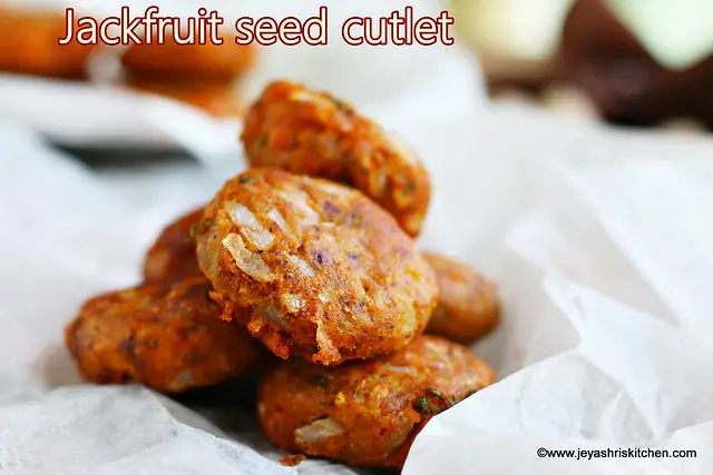 jackfruit seed cutlet