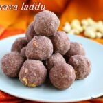 Ragi rava ladoo