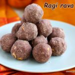 Ragi rava laddu