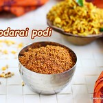 Puliyodarai podi recipe