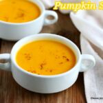 Carrot pumpkin soup