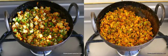 kovakkai cauliflower curry 4