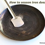 How to season iron tawa