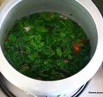 drumstick leaves soup 2