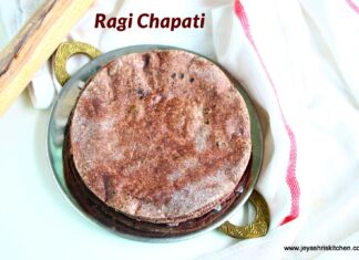 Ragi chapathi recipe Ragi-chapathi