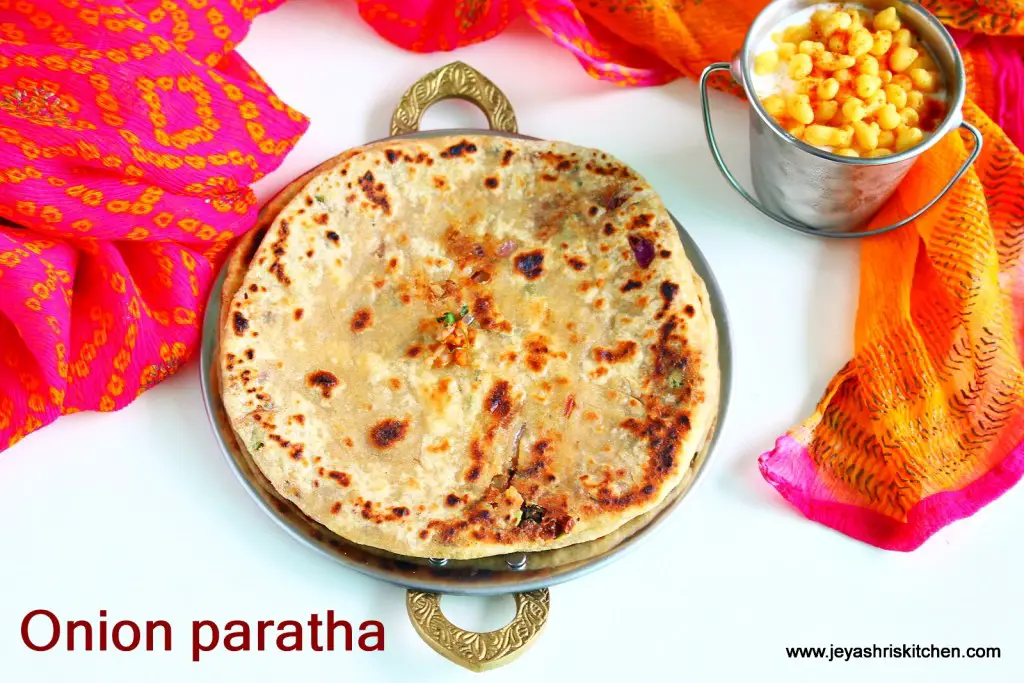 Onion paratha recipe