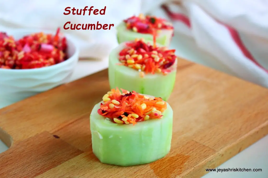 Stuffed cucumber recipe
