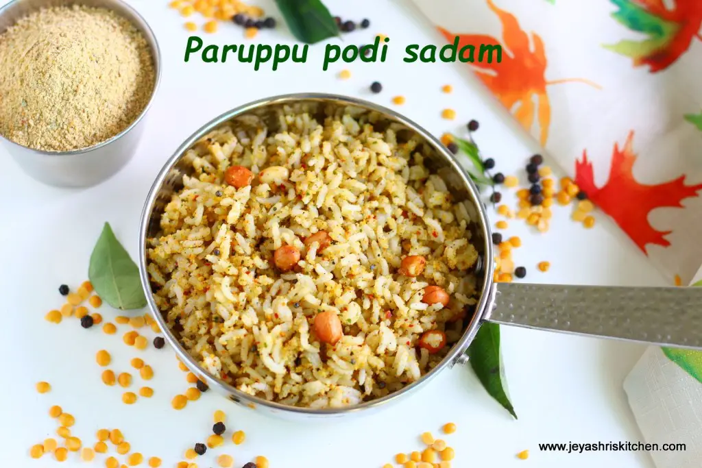 Paruppu podi sadam