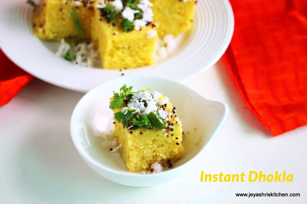 Instant Dhokla recipe